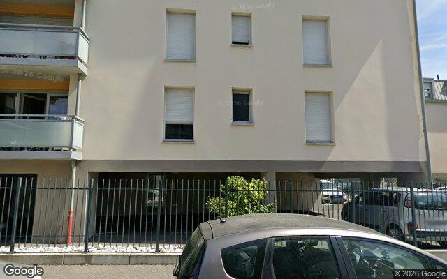 Façade : rue Charlotte Perriand, Aix-les-Bains