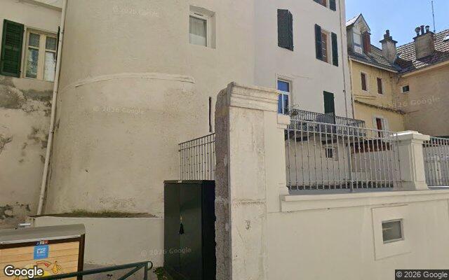 Façade : 9 rue Daquin, Aix-les-Bains
